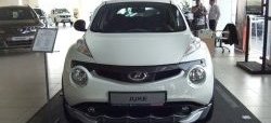 3 999 р. Накладка на передний бампер Impul Nissan Juke 1 YF15 дорестайлинг (2010-2014) (Неокрашенная)  с доставкой в г. Тольятти. Увеличить фотографию 3