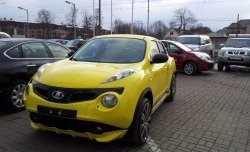 3 999 р. Накладка на передний бампер Impul Nissan Juke 1 YF15 дорестайлинг (2010-2014) (Неокрашенная)  с доставкой в г. Тольятти. Увеличить фотографию 10