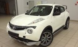 5 249 р. Решётка радиатора Impul Nissan Juke 1 YF15 дорестайлинг (2010-2014) (Неокрашенная)  с доставкой в г. Тольятти. Увеличить фотографию 4