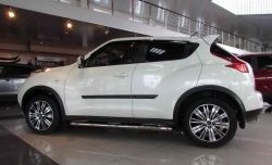 12 049 р. Комплект дефлекторов окон Impul Nissan Juke 1 YF15 дорестайлинг (2010-2014)  с доставкой в г. Тольятти. Увеличить фотографию 4