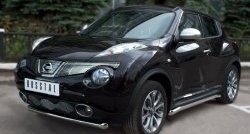 12 549 р. Одинарная защита переднего бампера SLITKOFF диаметром 63 мм (4x4) Nissan Juke 1 YF15 дорестайлинг (2010-2014)  с доставкой в г. Тольятти. Увеличить фотографию 4