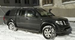 17 599 р. Накладки на колёсные арки RA Nissan Navara 2 D40 рестайлинг (2010-2016) (Глянец (под покраску), Неокрашенные)  с доставкой в г. Тольятти. Увеличить фотографию 2