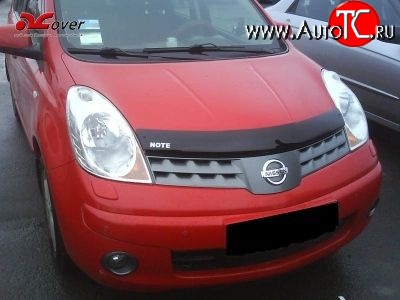 2 599 р. Дефлектор капота NovLine Nissan Note 1 E11 дорестайлинг (2004-2008)  с доставкой в г. Тольятти