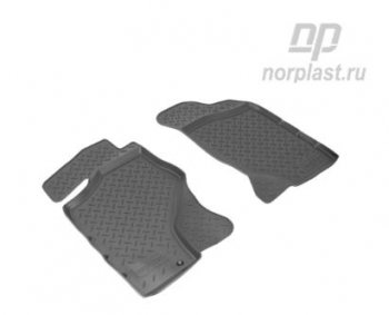 Коврики салонные Noplast (передние) Nissan NP300 (2014-2025)