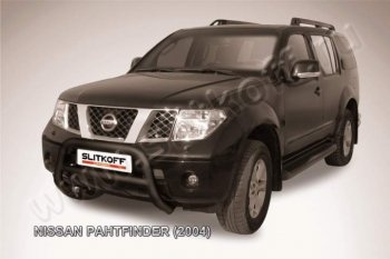 Кенгурятник d76 низкий Nissan Pathfinder R51 дорестайлинг (2004-2007)