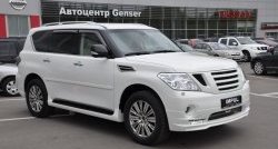 12 049 р. Молдинги (накладки на двери) Impul Nissan Patrol 6 Y62 дорестайлинг (2010-2014) (Неокрашенные)  с доставкой в г. Тольятти. Увеличить фотографию 3