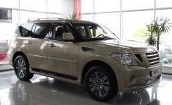 12 049 р. Молдинги (накладки на двери) Impul Nissan Patrol 6 Y62 дорестайлинг (2010-2014) (Неокрашенные)  с доставкой в г. Тольятти. Увеличить фотографию 12