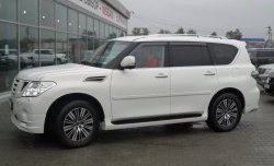 43 999 р. Комплект порогов Impul Nissan Patrol 6 Y62 дорестайлинг (2010-2014) (Неокрашенные)  с доставкой в г. Тольятти. Увеличить фотографию 7