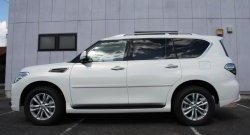 43 999 р. Комплект порогов Impul Nissan Patrol 6 Y62 дорестайлинг (2010-2014) (Неокрашенные)  с доставкой в г. Тольятти. Увеличить фотографию 8