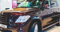 43 999 р. Комплект порогов Impul Nissan Patrol 6 Y62 дорестайлинг (2010-2014) (Неокрашенные)  с доставкой в г. Тольятти. Увеличить фотографию 9