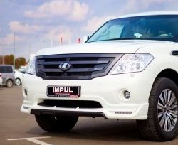 38 499 р. Решётка радиатора Impul V2 Nissan Patrol 6 Y62 дорестайлинг (2010-2014) (Неокрашенная)  с доставкой в г. Тольятти. Увеличить фотографию 8