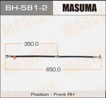 Правый передний тормозной шланг MASUMA Nissan Qashqai 1 J10 рестайлинг (2010-2013)