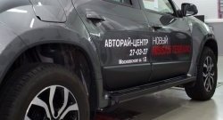 Накладки дверей RA (комплект) Nissan Terrano D10 дорестайлинг (2013-2016) ()