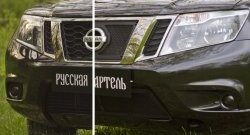 1 379 р. Защитная сетка решетки радиатора РА Nissan Terrano D10 дорестайлинг (2013-2016)  с доставкой в г. Тольятти. Увеличить фотографию 2