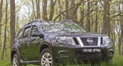 1 379 р. Защитная сетка решетки радиатора РА Nissan Terrano D10 дорестайлинг (2013-2016)  с доставкой в г. Тольятти. Увеличить фотографию 3