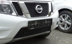 Сетка в решетку радиатора Russtal Nissan Terrano D10 дорестайлинг (2013-2016)