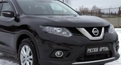 939 р. Реснички на фары RA Nissan X-trail 3 T32 дорестайлинг (2013-2018) (Неокрашенные)  с доставкой в г. Тольятти. Увеличить фотографию 4