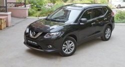 1 749 р. Накладки порожков салона RA Nissan X-trail 3 T32 рестайлинг (2017-2022) (Комплект (4 шт.))  с доставкой в г. Тольятти. Увеличить фотографию 2