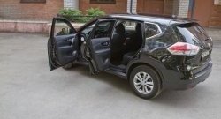 1 749 р. Накладки порожков салона RA Nissan X-trail 3 T32 рестайлинг (2017-2022) (Комплект (4 шт.))  с доставкой в г. Тольятти. Увеличить фотографию 3