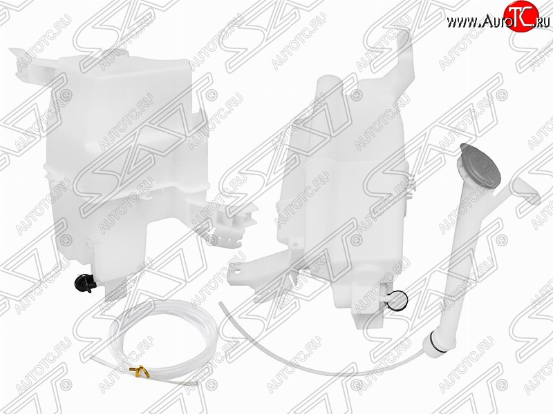 7 599 р. Бачок омывателя (с горловиной и моторчиком) SAT Nissan X-trail 2 T31 дорестайлинг (2007-2011)  с доставкой в г. Тольятти