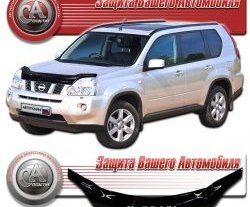 Дефлектор капота CA Plastic Nissan X-trail 2 T31 дорестайлинг (2007-2011)