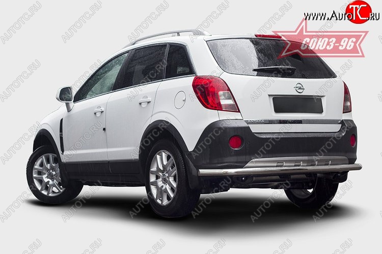 15 344 р. Защита заднего бампера Souz-96 (d60) Opel Antara рестайлинг (2010-2015)  с доставкой в г. Тольятти