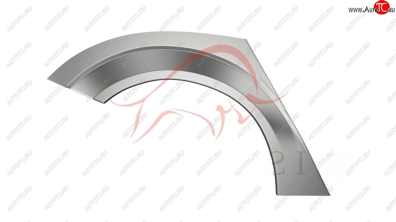 2 189 р. Правая задняя ремонтная арка (внешняя) Wisentbull  Opel Astra  H (2007-2015) универсал рестайлинг (оцинкованная сталь 1-1,2 мм)  с доставкой в г. Тольятти