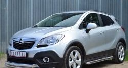 24 649 р. Широкая защита порогов SLITKOFF Opel Mokka  дорестайлинг (2012-2016)  с доставкой в г. Тольятти. Увеличить фотографию 4