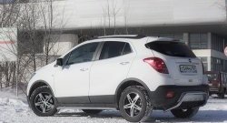 9 399 р. Защита заднего бампера из трубы диаметром 51 мм Petroil Tuning Opel Mokka  дорестайлинг (2012-2016)  с доставкой в г. Тольятти. Увеличить фотографию 2