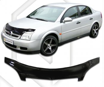 Дефлектор капота CA-Plastiс exclusive Opel Vectra C универсал дорестайлинг (2002-2005)