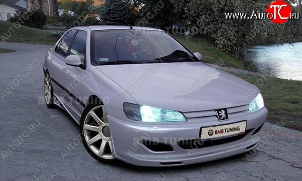 23 969 р. Передний бампер ВМВ Peugeot 406 8B седан дорестайлинг (1995-1999)  с доставкой в г. Тольятти