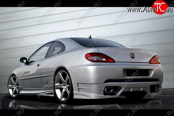 22 899 р. Задний бампер COUPE R1 Peugeot 406 8B седан дорестайлинг (1995-1999)  с доставкой в г. Тольятти