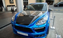 31 249 р. Пластиковый капот HAMANN EVO Porsche Cayenne 958 (2010-2014) (Неокрашенный)  с доставкой в г. Тольятти. Увеличить фотографию 4