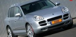 21 499 р. Накладка на передний бампер Gemballa Aero I Porsche Cayenne 955 (2002-2006) (Неокрашенная)  с доставкой в г. Тольятти. Увеличить фотографию 2