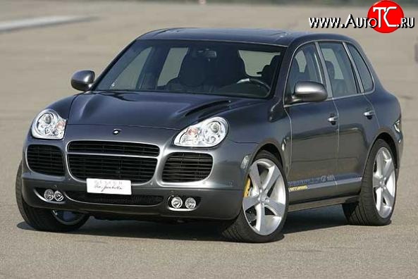 21 499 р. Накладка на передний бампер Gemballa Aero I Porsche Cayenne 955 (2002-2006) (Неокрашенная)  с доставкой в г. Тольятти