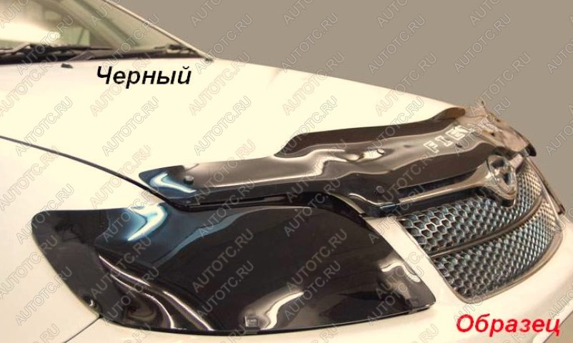 2 099 р. Дефлектор капота CA-Plastic  Chevrolet Cruze ( J300,  D2LC) (2009-2018) седан дорестайлинг, седан рестайлинг, седан дорестайлинг (серия Classic черный, Без надписи)  с доставкой в г. Тольятти