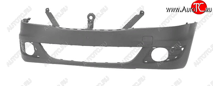 1 599 р. Передний бампер Стандарт Renault Logan 1 рестайлинг (2010-2016) (Неокрашенный)  с доставкой в г. Тольятти