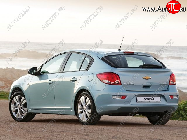 3 099 р. Задняя левая ремонтная арка AUTOFERRUM  Chevrolet Cruze  J305 (2009-2015) хэтчбек дорестайлинг, хэтчбек рестайлинг (Оцинкованная сталь 0,8 мм.)  с доставкой в г. Тольятти