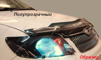 Дефлектор капота (рынок РФ) CA-Plastic Geely (Джили) Coolray (Кулрей)  SX11 (2023-2025) SX11 рестайлинг