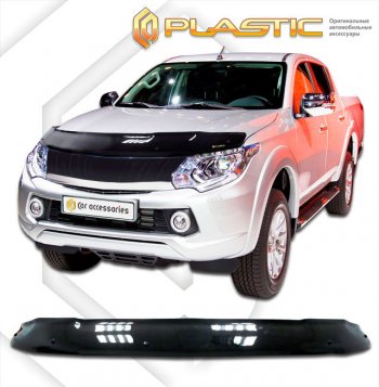 Дефлектор капота CA-Plastic Fiat Fullback (2016-2018)