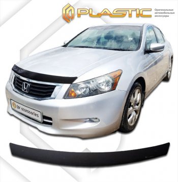 Дефлектор капота (UsA) CA-Plastic Honda (Хонда) Accord (Аккорд)  8 CU (2008-2013) 8 CU седан дорестайлинг, седан рестайлинг