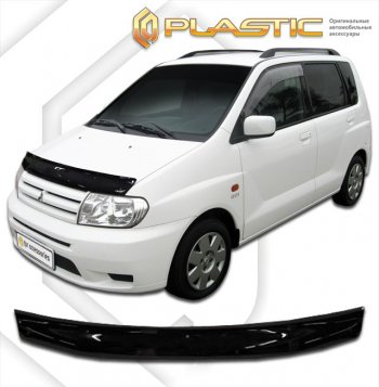 Дефлектор капота CA-Plastic Mitsubishi (Митсубиси) Mirage Dingo (Мираж)  CQ (2002-2025) CQ рестайлинг