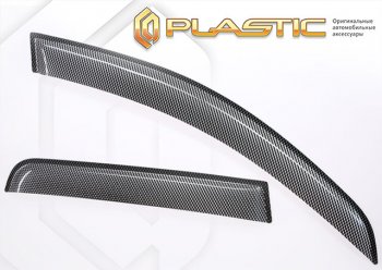 Дефлектора окон CA-Plastic Toyota (Тойота) RAV4 (рав)  XA40 (2012-2015) XA40 5 дв. дорестайлинг ()