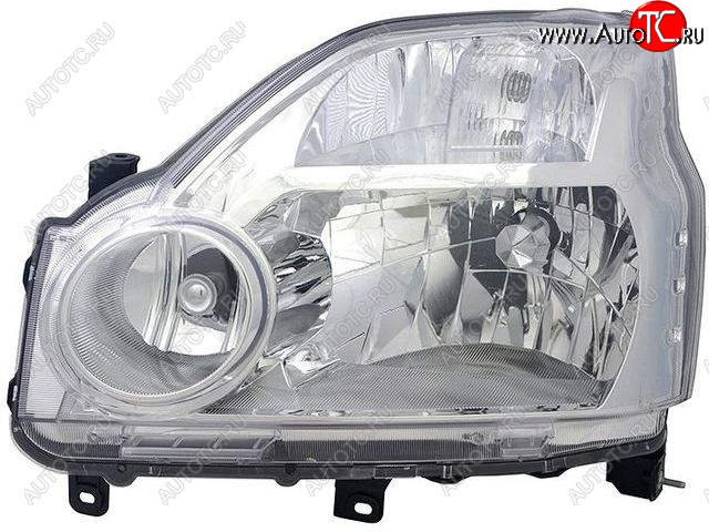 7 299 р. Левая фара (c электрокорректором) BODYPARTS Nissan X-trail 2 T31 дорестайлинг (2007-2011)  с доставкой в г. Тольятти