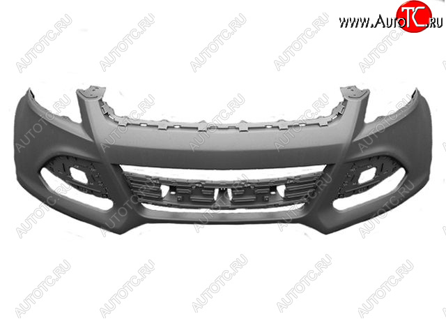 4 599 р. Бампер передний (с отверстиями под омыватели фар и под парктроник) BodyParts Ford Kuga 2 дорестайлинг (2013-2016) (Неокрашенный)  с доставкой в г. Тольятти