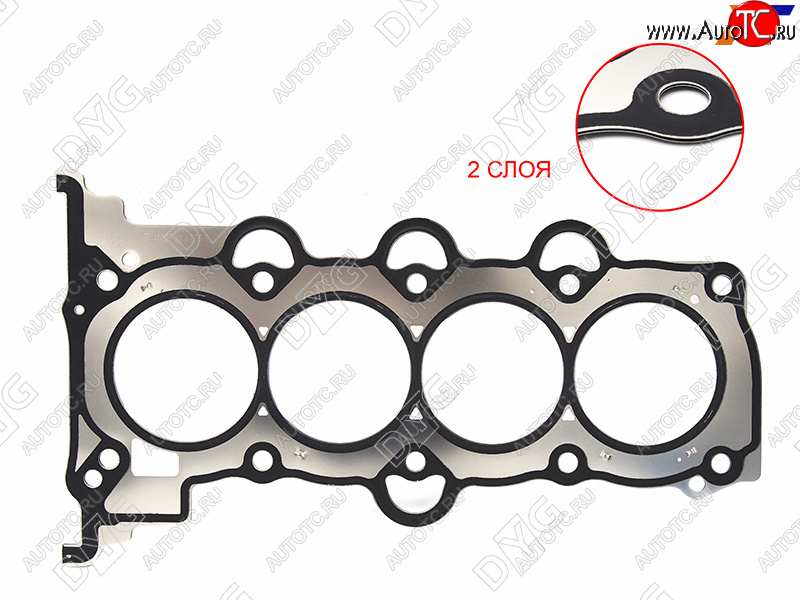 1 899 р. Прокладка ГБЦ металл DYG KIA Cerato 2 TD седан (2008-2013)  с доставкой в г. Тольятти