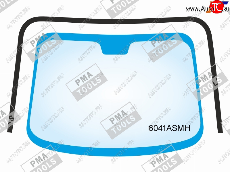 1 289 р. Молдинг лобового стекла (П-образный) PMA                  Nissan Note 1 E11 дорестайлинг (2004-2008)  с доставкой в г. Тольятти