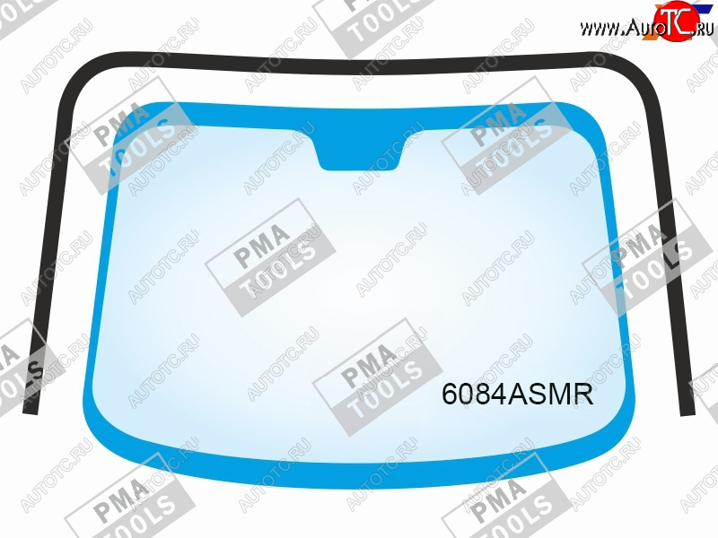 3 399 р. Молдинг лобового стекла (П-образный) PMA Nissan Qashqai 2 J11 дорестайлинг (2013-2019)  с доставкой в г. Тольятти