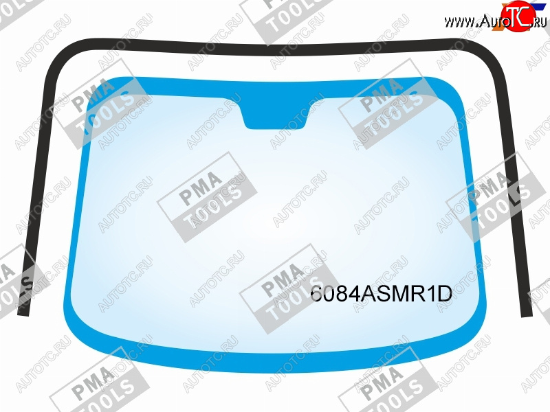 3 599 р. Молдинг лобового стекла PMA Nissan Qashqai 2 J11 дорестайлинг (2013-2019)  с доставкой в г. Тольятти