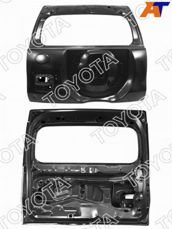 Дверь багажника (оригинал) TOYOTA Toyota Land Cruiser Prado J150 3-ий рестайлинг (2020-2025)